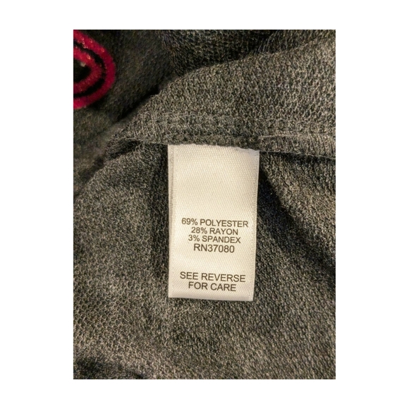 Cato Merry Every Thing Christmas Holiday Sweatshirt Top Medium - Picture 4 of 6